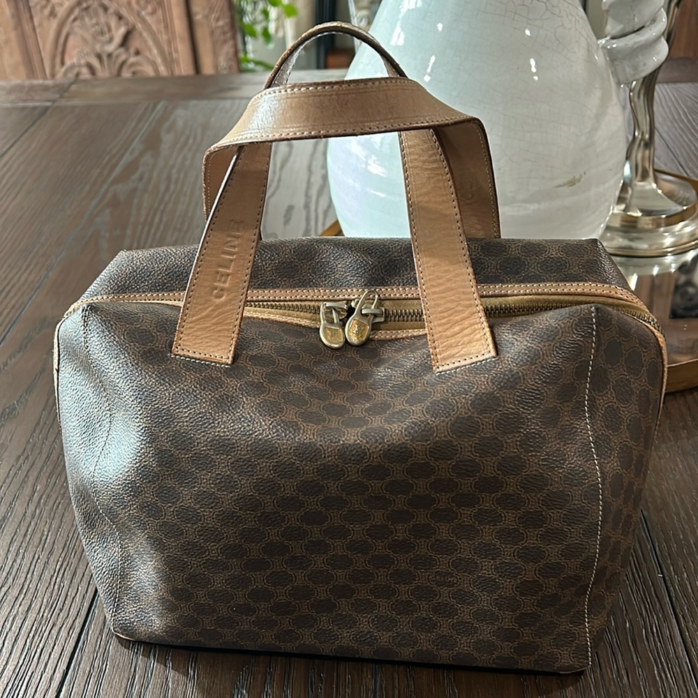 CELINE VINTAGE Mini Boston BAG